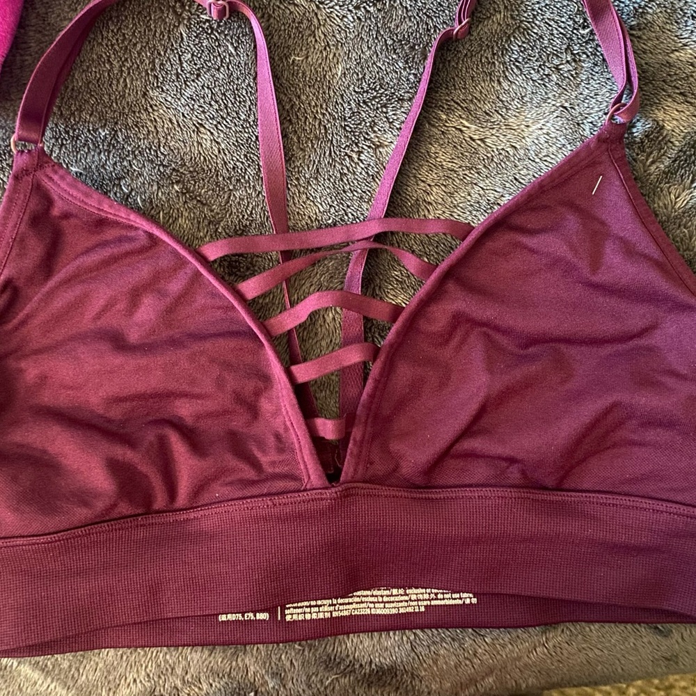 Victoria’s Secret Strappy Purple Bralette